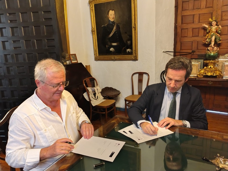 Convenio de colaboración con la Hermandad de la Santa Caridad